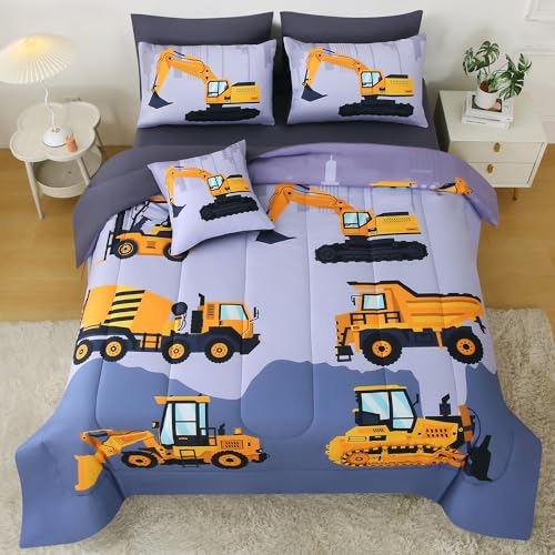 50% Off JQinHome Construction Twin Bedding Sets for Boys - Image 4