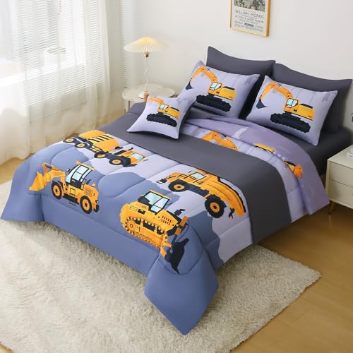 50% Off JQinHome Construction Twin Bedding Sets for Boys - Image 5