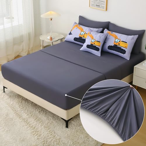 50% Off JQinHome Construction Twin Bedding Sets for Boys - Image 6