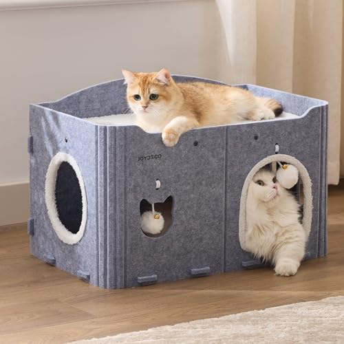 30% Off Joydeco Extra Wide Cat House for Indoor Cats - Image 2