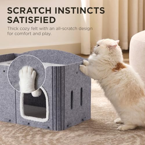 30% Off Joydeco Extra Wide Cat House for Indoor Cats - Image 3