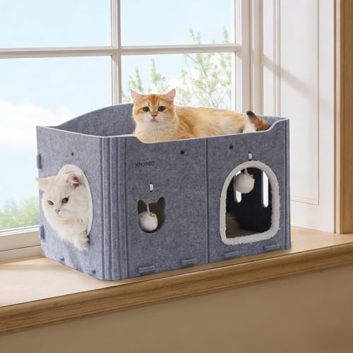 30% Off Joydeco Extra Wide Cat House for Indoor Cats - Image 6