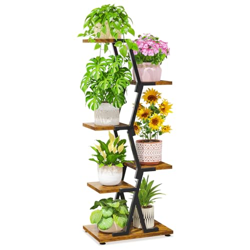 10% Off LASZOLA 5 Tier Tall Plant Stand for Heavy Duty Planters - Image 2