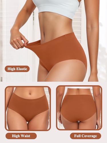 tichers High Waist Seamless Briefs 5-Pack at $3.99 - Image 5