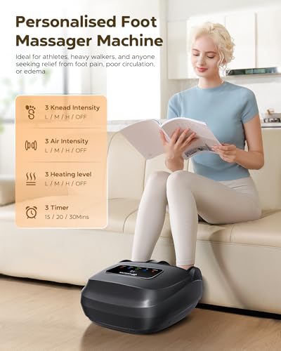 EaseZen Foot Massager with Heat & Remote – Great Deal - Image 5