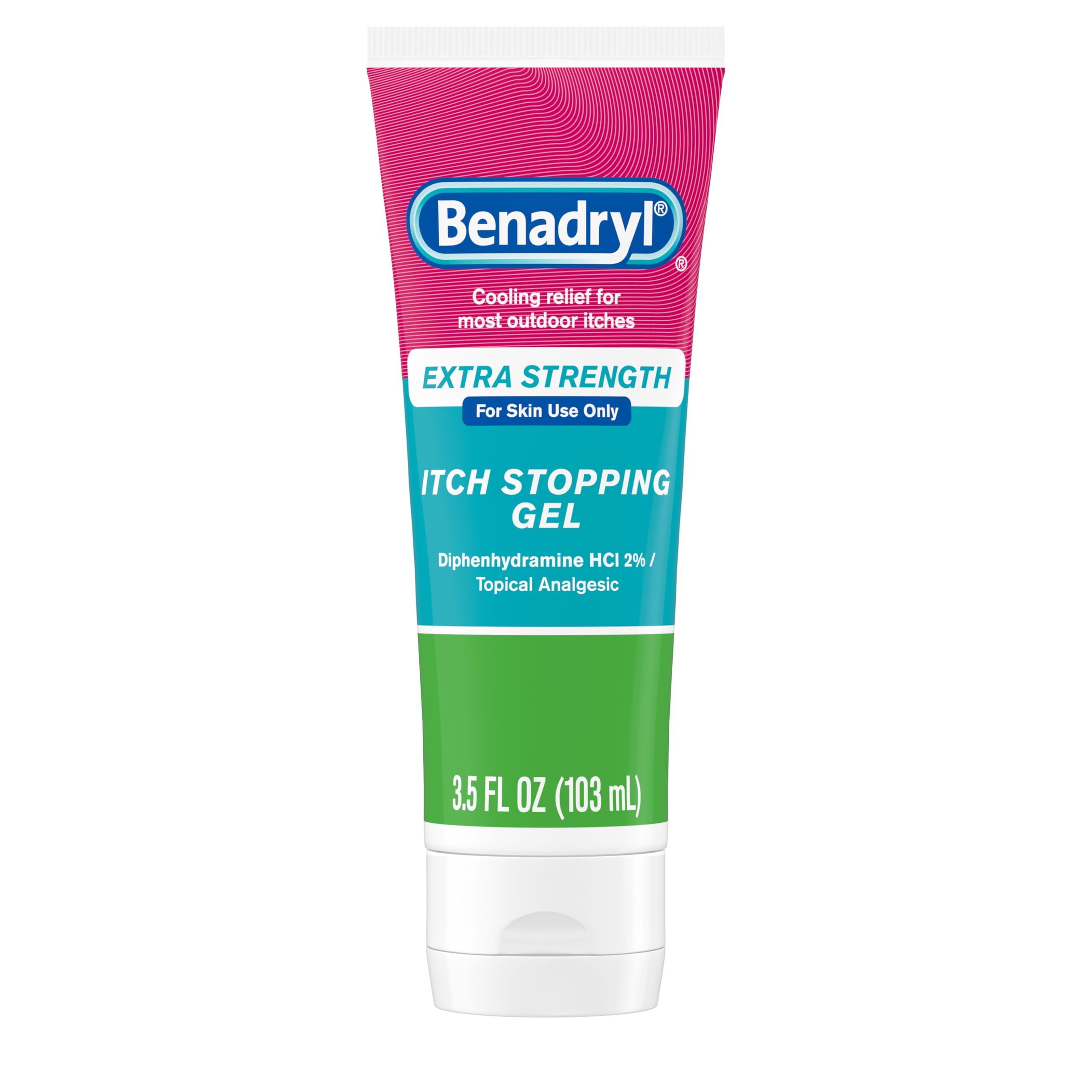 23% Off Benadryl Extra Strength Itch Relief Gel, 3.5 oz