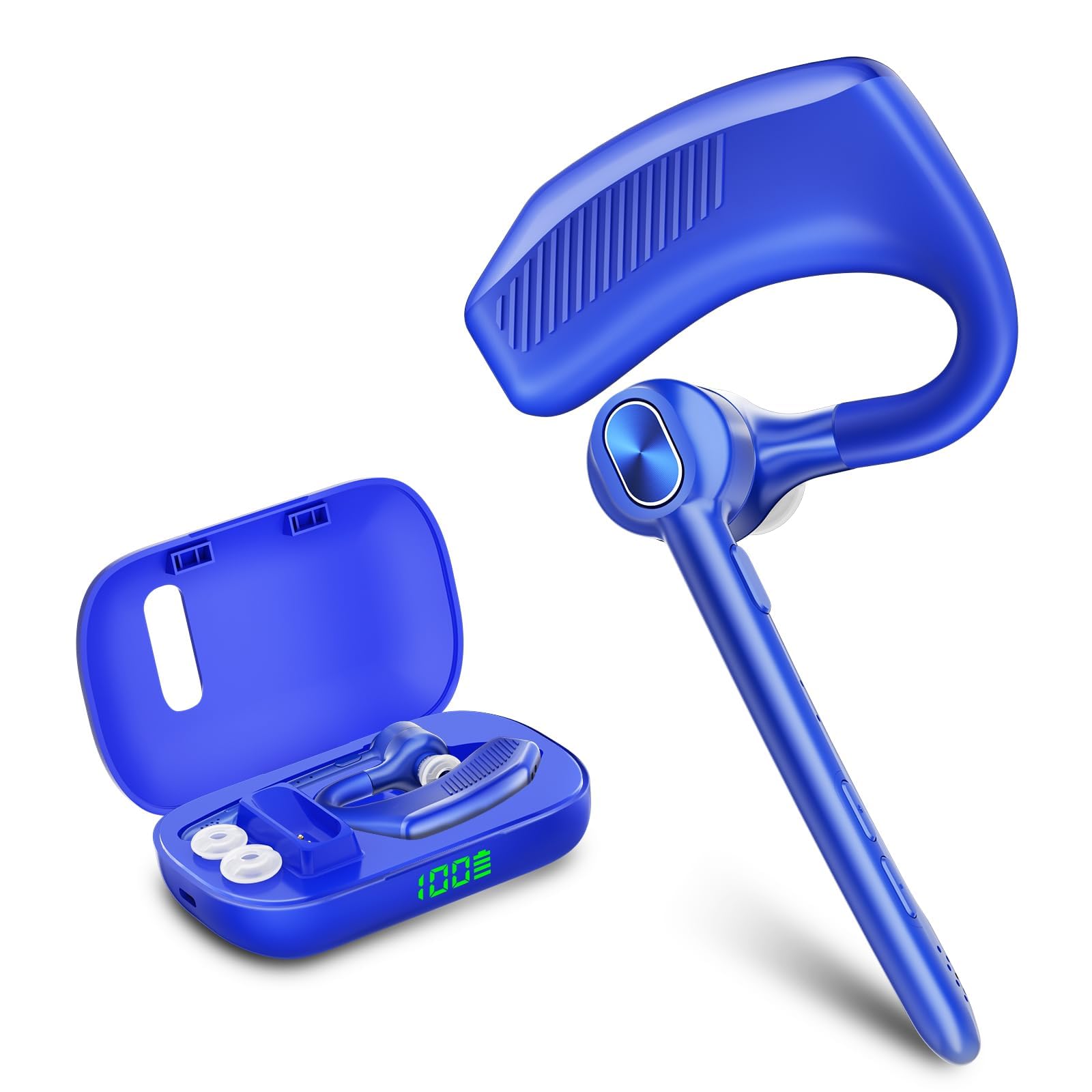 Save Over 50% on ZUKUMU Bluetooth Headset with 180H Playtime