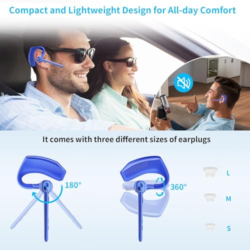 Save Over 50% on ZUKUMU Bluetooth Headset with 180H Playtime - Image 6