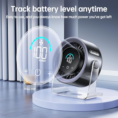 30% Off Coolhill USB Desk Fan with 100 Speeds - Image 8