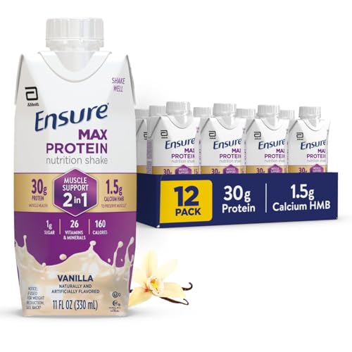 Save 5% on Ensure Max Protein Shake Vanilla 12 Pack - Image 2