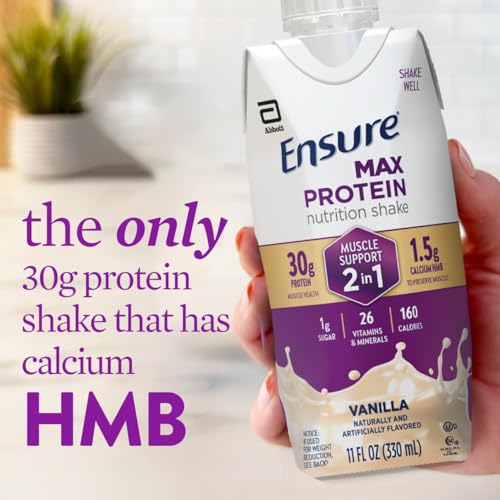 Save 5% on Ensure Max Protein Shake Vanilla 12 Pack - Image 4
