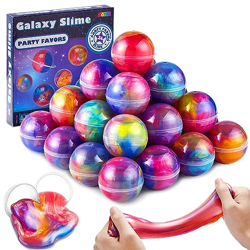 30% Off 24-Pack Galaxy Slime Balls for Party Fun - Image 2