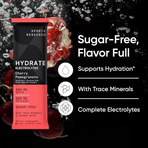 Save 10% on Sports Research Hydrate Electrolytes Packets - Image 5