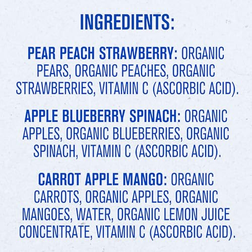 5% Off Gerber Organic Baby Food Variety Pack - 18 Pouches - Image 4