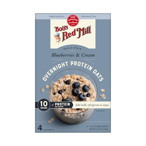 23% Off Bob's Red Mill Protein Oats, Blueberries & Cream – 16 Packets - Image 5