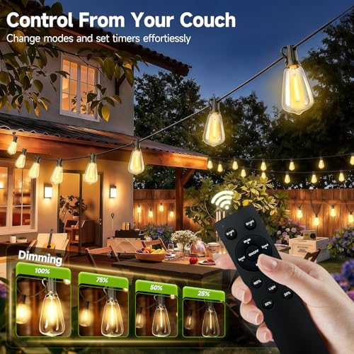 50% Off oneup 200FT Outdoor String Lights - Image 7