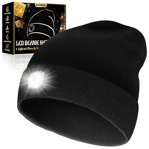 50% Off MANWALD LED Beanie Hat with Light USB - Image 2