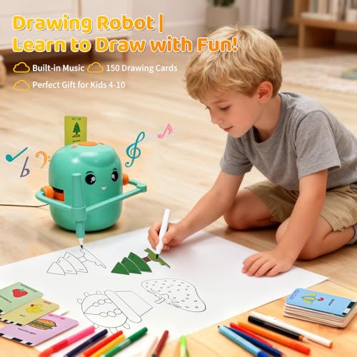 45% Off Voice Interactive Drawing Robot for Kids Ages 3-8 - Image 3