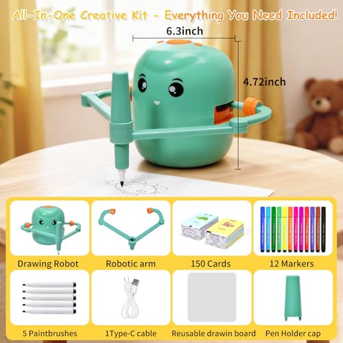 45% Off Voice Interactive Drawing Robot for Kids Ages 3-8 - Image 6