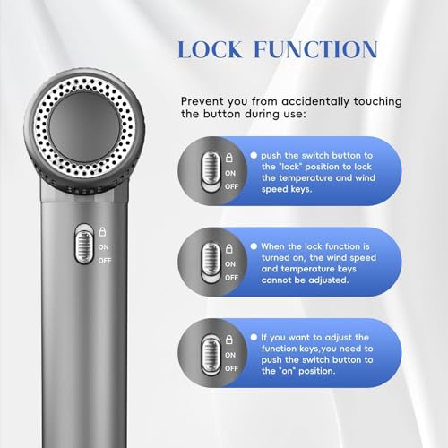 75% Off Natrial Ionic Hair Dryer with Diffuser - Image 6