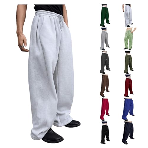 Under $25: Baggy Fleece Sweatpants with Pockets & Cords - Image 2