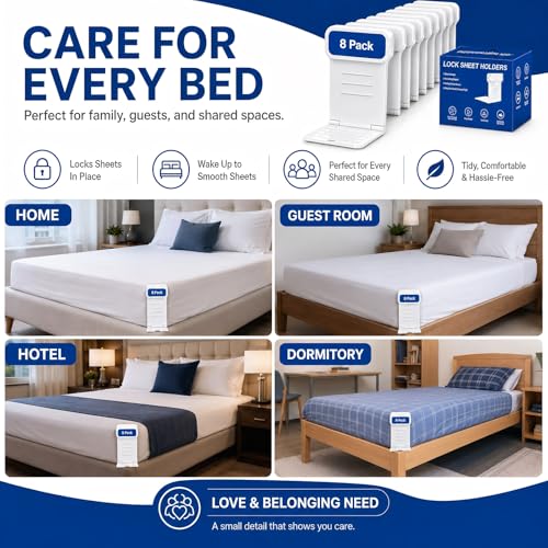 29% Off YLTNEUQER 8pcs Bed Sheet Holders - Use Code JSNWUFVR - Image 7