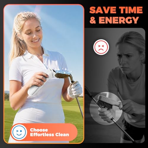 Auto-Rotating Golf Brush Cleaner – Clip Coupon for Extra Savings - Image 7