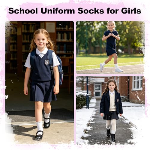 57% Off BISOUSOX Girls Ruffle Cotton Socks - Image 3
