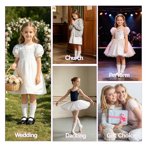 57% Off BISOUSOX Girls Ruffle Cotton Socks - Image 7