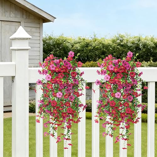 50% Off Senjie Artificial Hanging Flowers for Spring Decor - Image 4