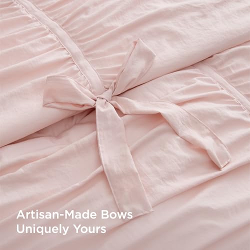 50% Off Bedsure Pink Twin Comforter Set for Girls - Image 5