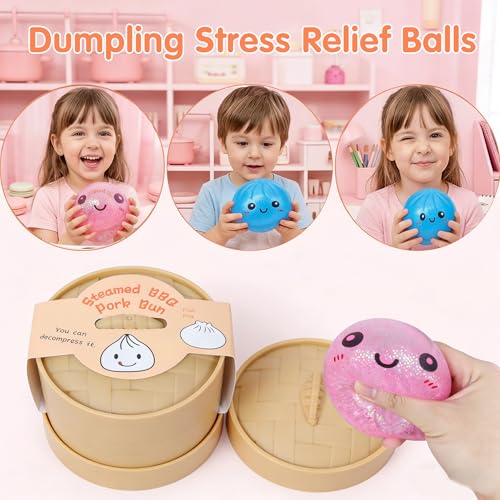 35% Off Shimmering Dumpling Stress Relief Balls - Image 5