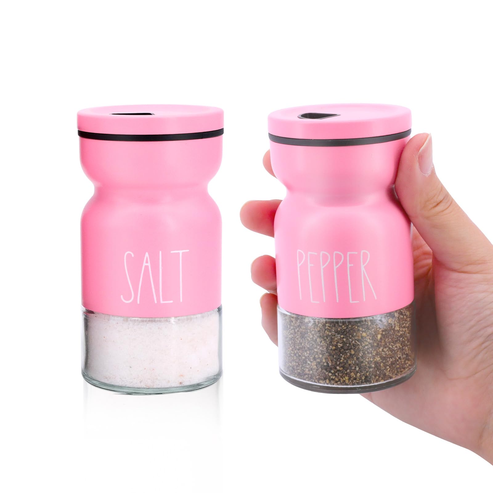 Pink Salt & Pepper Shakers Set 49% Off with Code - Image 1