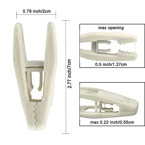 40% Off Corodo Velvet Hanger Clips - 40 Pack Clips - Image 3