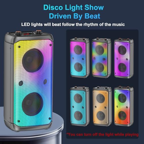 40% Off TAMPROAD 80W Portable Bluetooth Party Speaker - Image 4