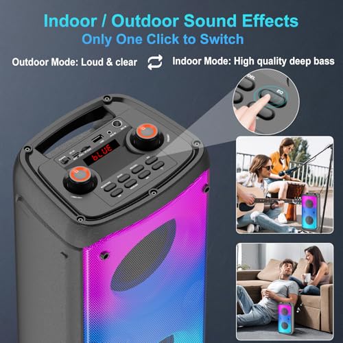 40% Off TAMPROAD 80W Portable Bluetooth Party Speaker - Image 7
