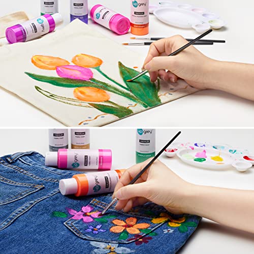 Save 50% on 20-Color Fabric Paint Set for Clothes - Image 4