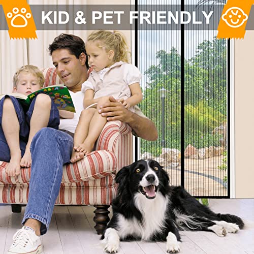 50% Off Magnetic Screen Door with Auto-Close Magnets - Image 6