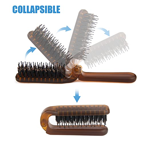 50% Off Folding Travel Hair Brush with Code JIZBMFRH - Image 5