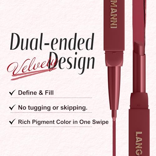 40% Off LANGMANNI 2-in-1 Lipstick and Liner Set - Image 7