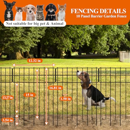 50% Off Decorative Garden Fence – 10 Panels, No-Dig Border - Image 4