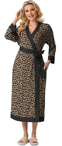 39% Off PrinStory Soft Kimono Bathrobe for Women - Image 3