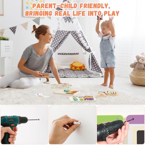 50% Off Spacocld Montessori Sensory Wall Board for Toddlers - Image 5