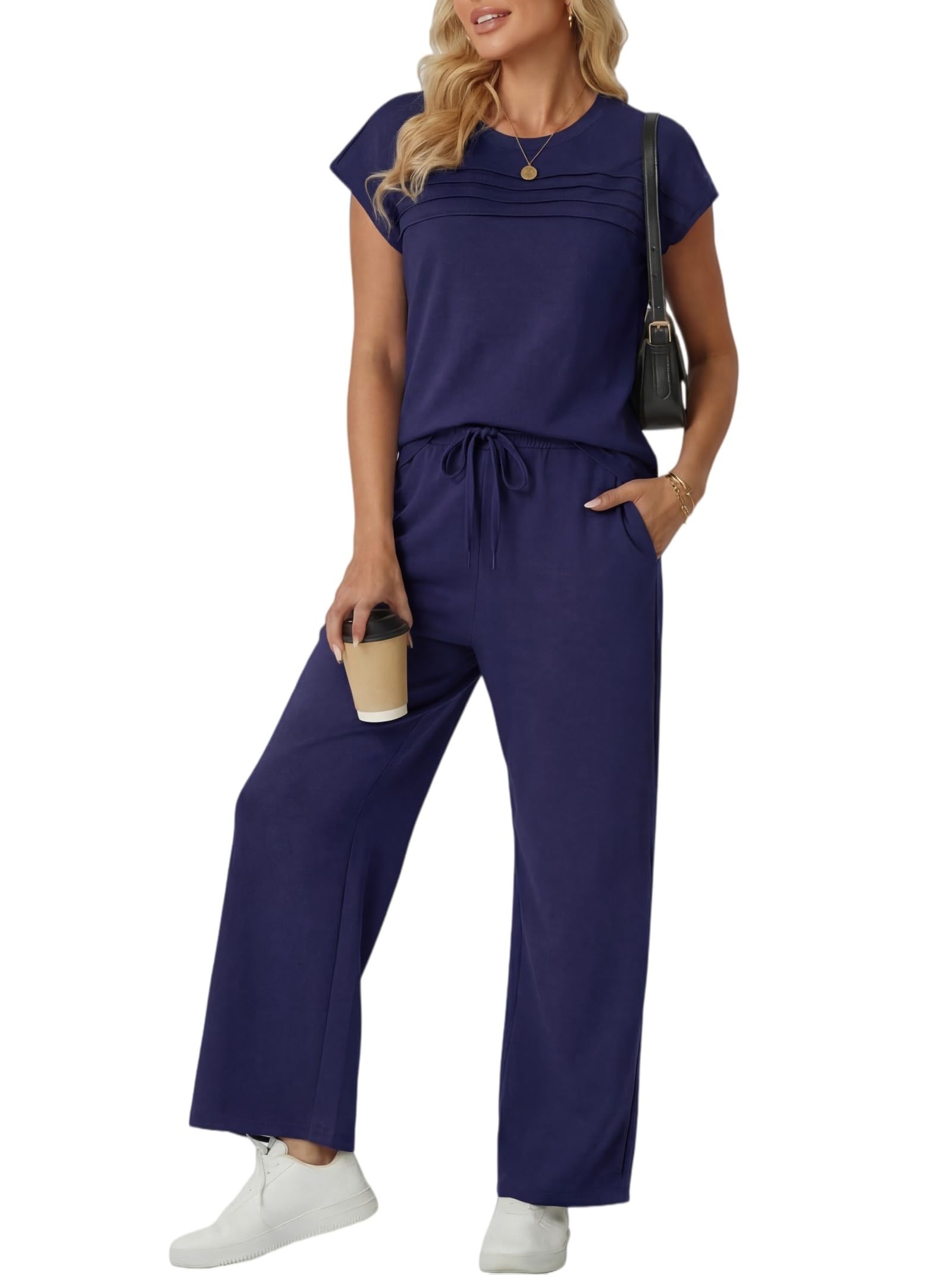 30% Off GRECERELLE Women's 2-Piece Lounge Set with Code - Image 1