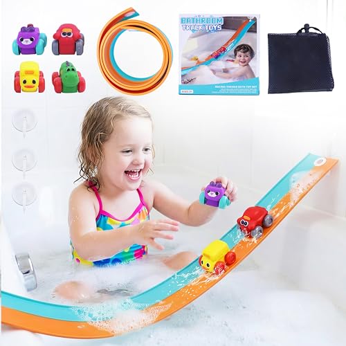 50% Off Resosese Race Car Bath Toys Set with Code - Image 2