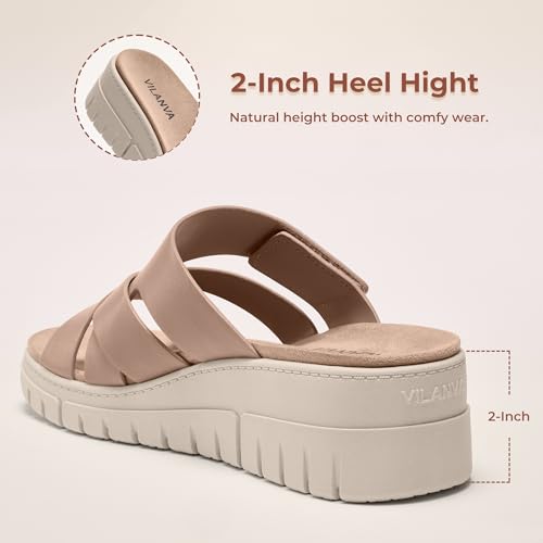 40% Off Vilanva Women's Orthopedic Wedge Sandals - Image 6