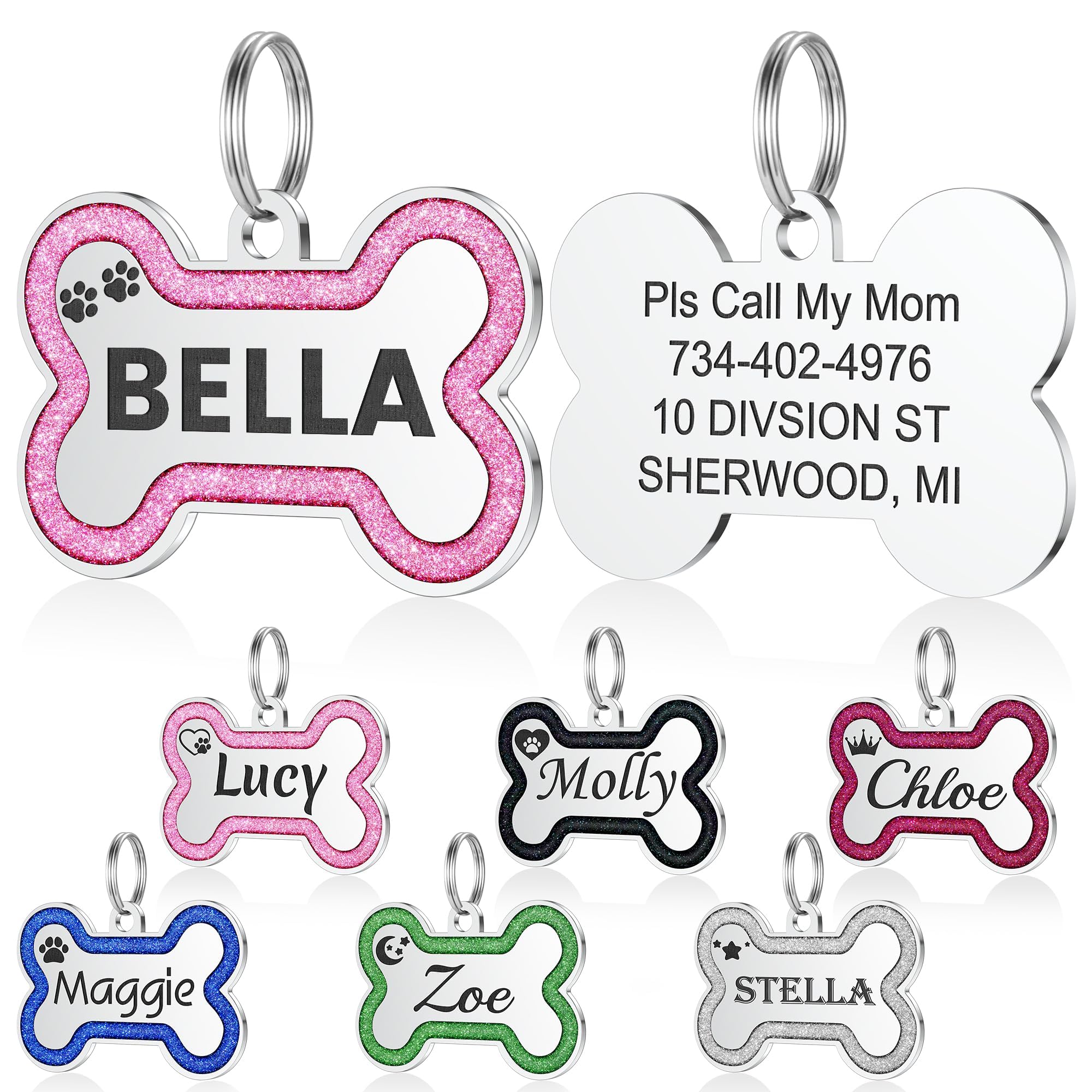 50% Off Custom Stainless Steel Dog Tags for Pets - Image 1