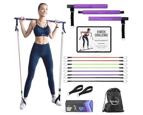 27% Off: Alignrgy Portable Pilates Bar Kit with 4 Bands - Image 2