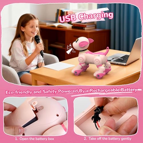 50% Off anySun Programmable Robot Dog Toy for Kids - Image 7
