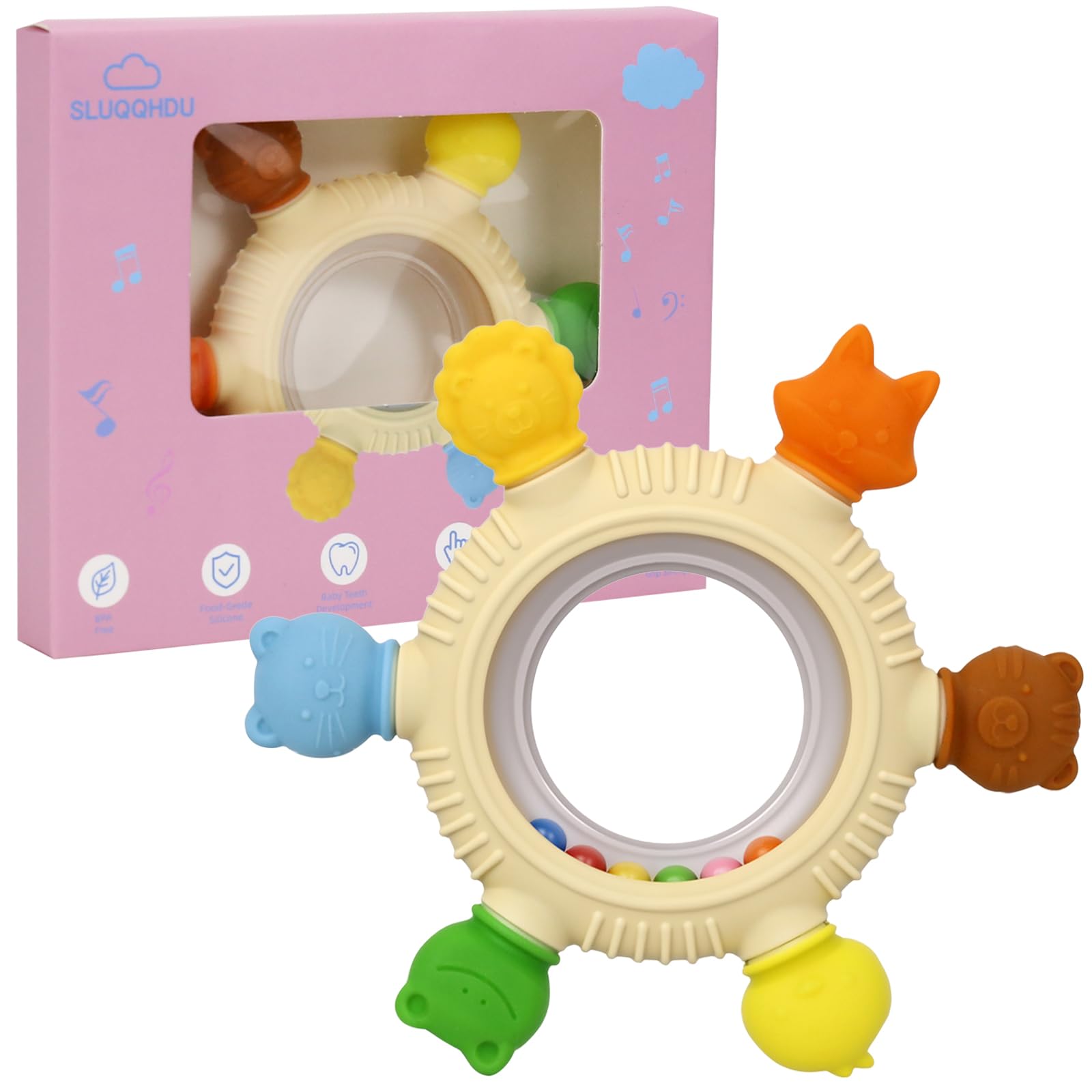 50% Off Baby Teething Toys for 0-24 Months - Image 1